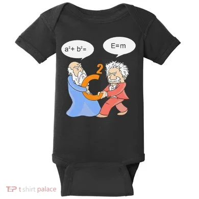 A2 B2 E Mc Funny Scientist Baby Bodysuit