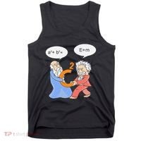 A2 B2 E Mc Funny Scientist Tank Top thumb 0