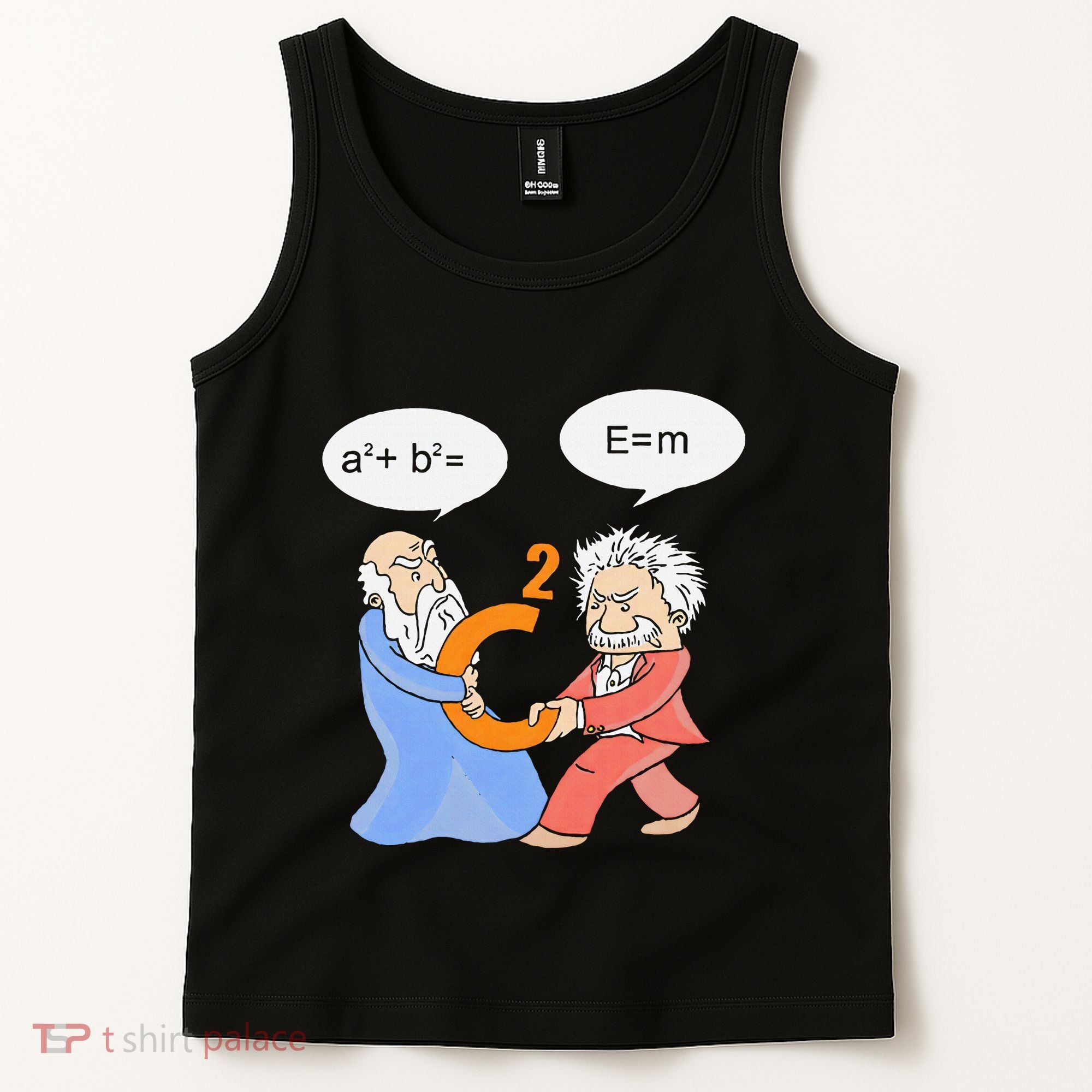 A2 B2 E Mc Funny Scientist Tank Top