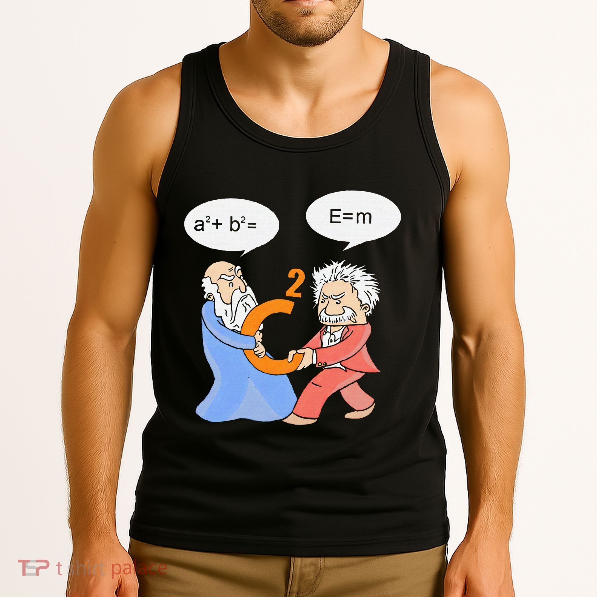 A2 B2 E Mc Funny Scientist Tank Top