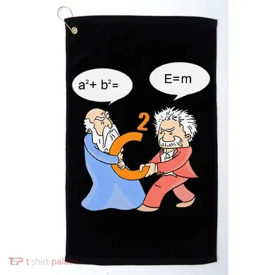 A2 B2 E Mc Funny Scientist Golf Towel