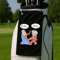 A2 B2 E Mc Funny Scientist Golf Towel thumb 2