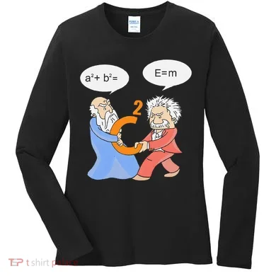 A2 B2 E Mc Funny Scientist Women's Long Sleeve Shirt