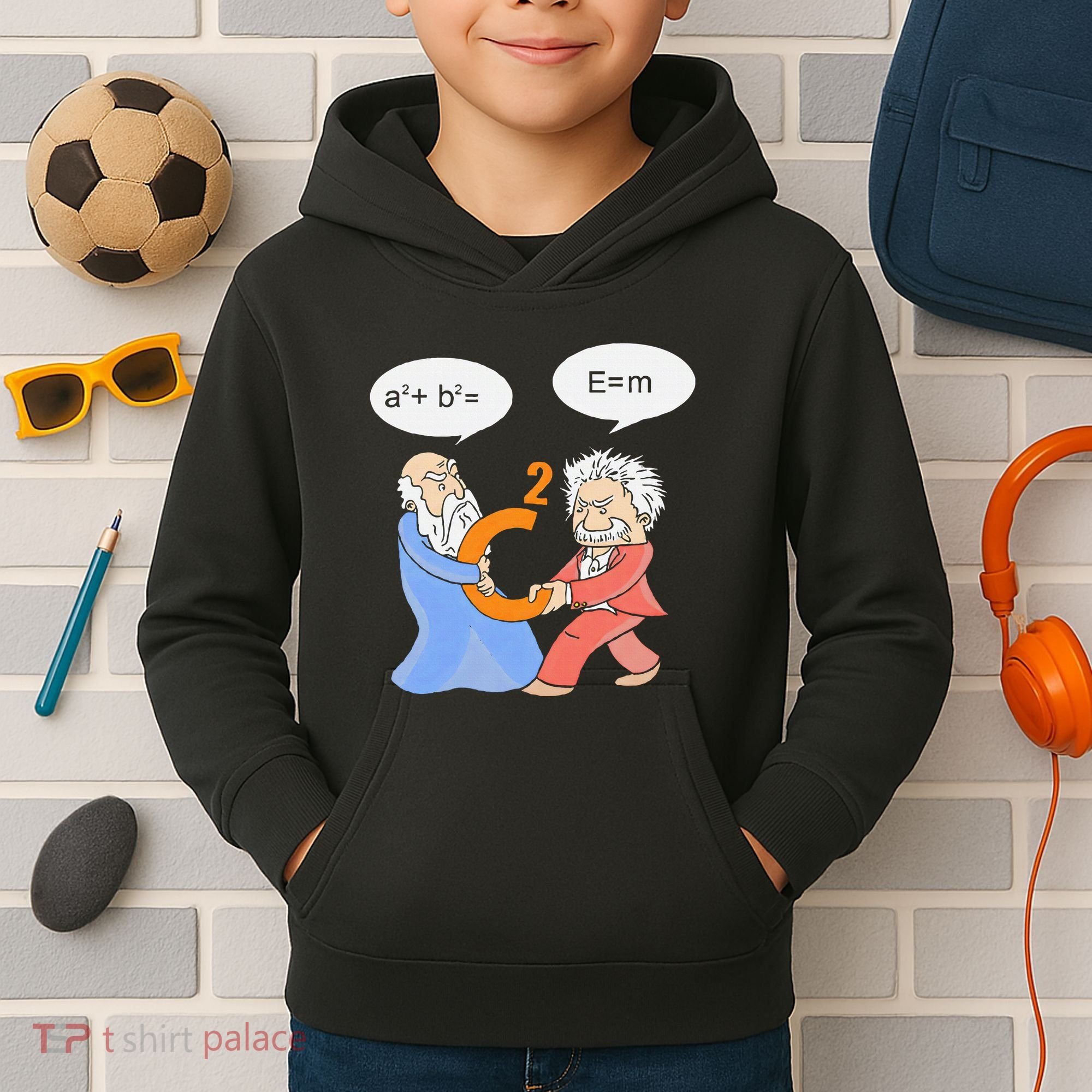 A2 B2 E Mc Funny Scientist Kids Hoodie