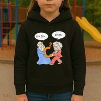 A2 B2 E Mc Funny Scientist Kids Hoodie thumb 3