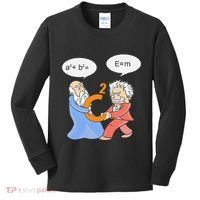 A2 B2 E Mc Funny Scientist Kids Long Sleeve Shirt thumb 0