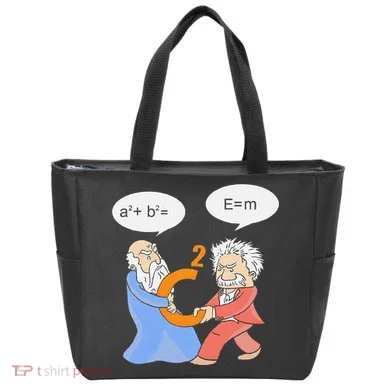 A2 B2 E Mc Funny Scientist Tote Bag