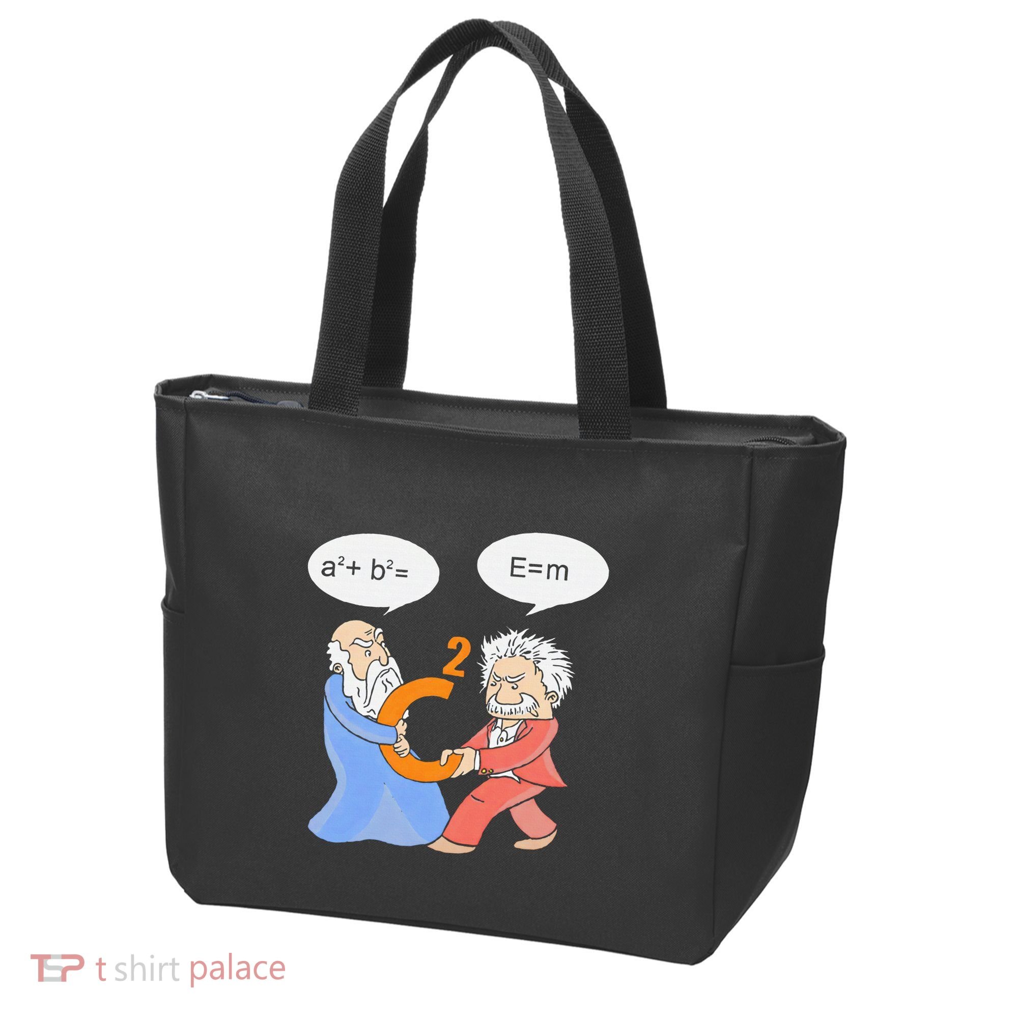 A2 B2 E Mc Funny Scientist Tote Bag