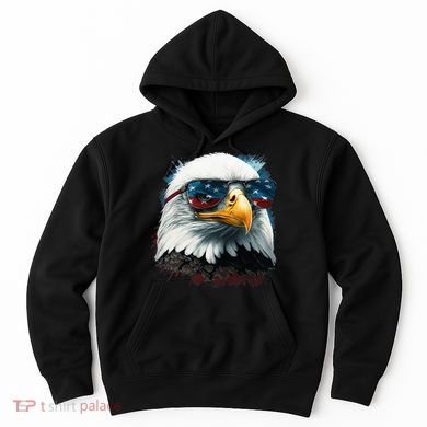 American Bald Eagle Usa Flag Eagle Usa Hoodie