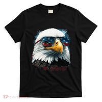 American Bald Eagle Usa Flag Eagle Usa T-Shirt thumb 0