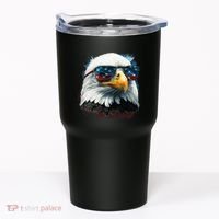 American Bald Eagle Usa Flag Eagle Usa Tumbler thumb 0