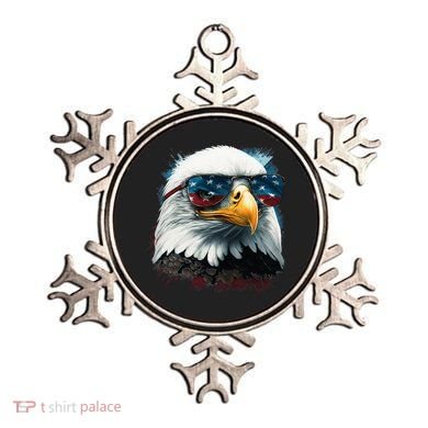 American Bald Eagle Usa Flag Eagle Usa Ornament