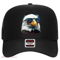 American Bald Eagle Usa Flag Eagle Usa Hat thumb 0
