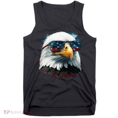 American Bald Eagle Usa Flag Eagle Usa Tank Top