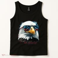 American Bald Eagle Usa Flag Eagle Usa Tank Top thumb 2