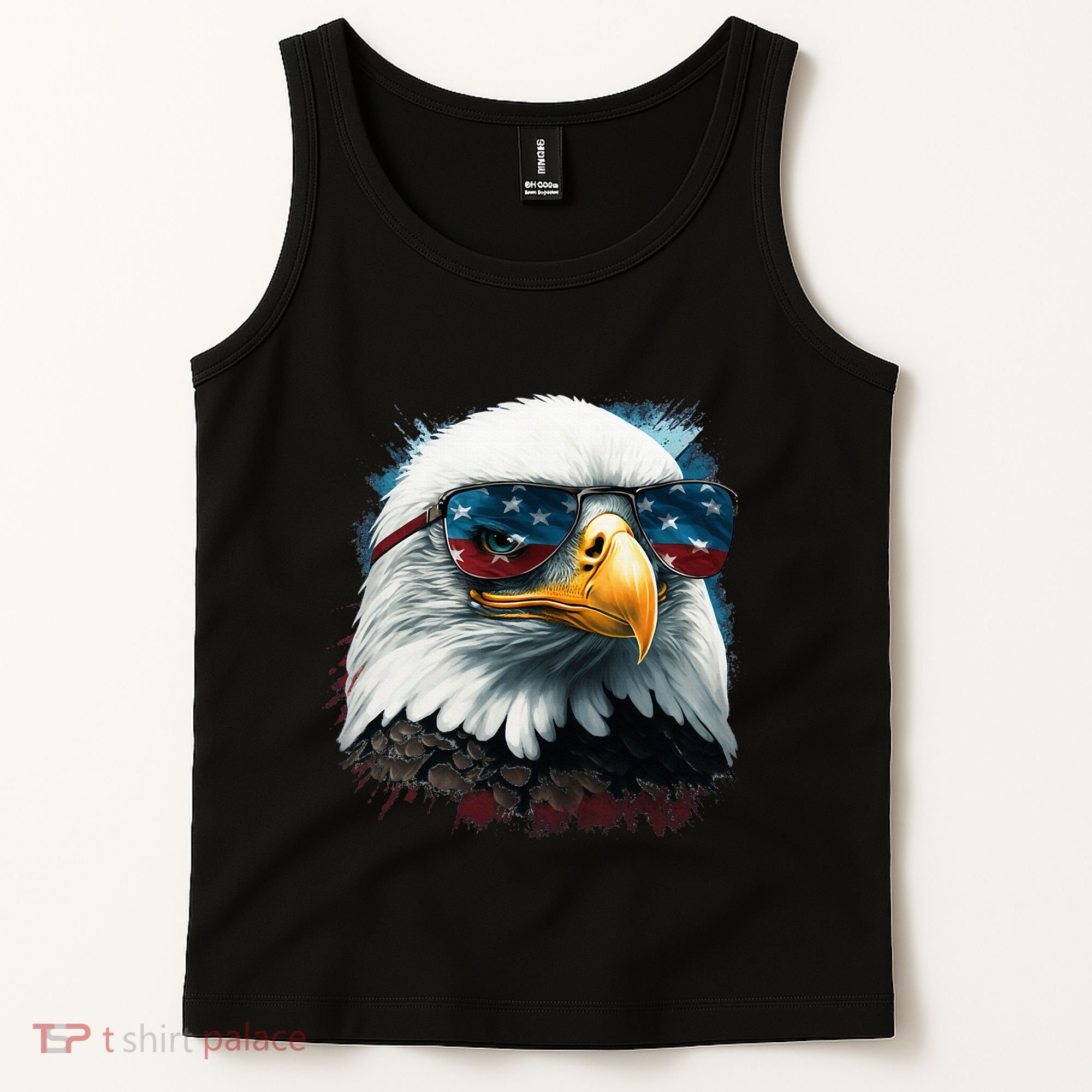 American Bald Eagle Usa Flag Eagle Usa Tank Top