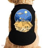 Aliens Bulding Egyptian Pyramids Doggie Tank thumb 0