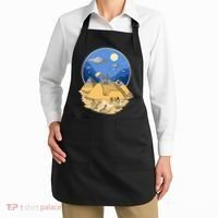 Aliens Bulding Egyptian Pyramids Apron thumb 2