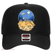 Aliens Bulding Egyptian Pyramids Hat thumb 0