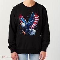 American Bald Eagle Gift Women's Sweatshirt thumb 0