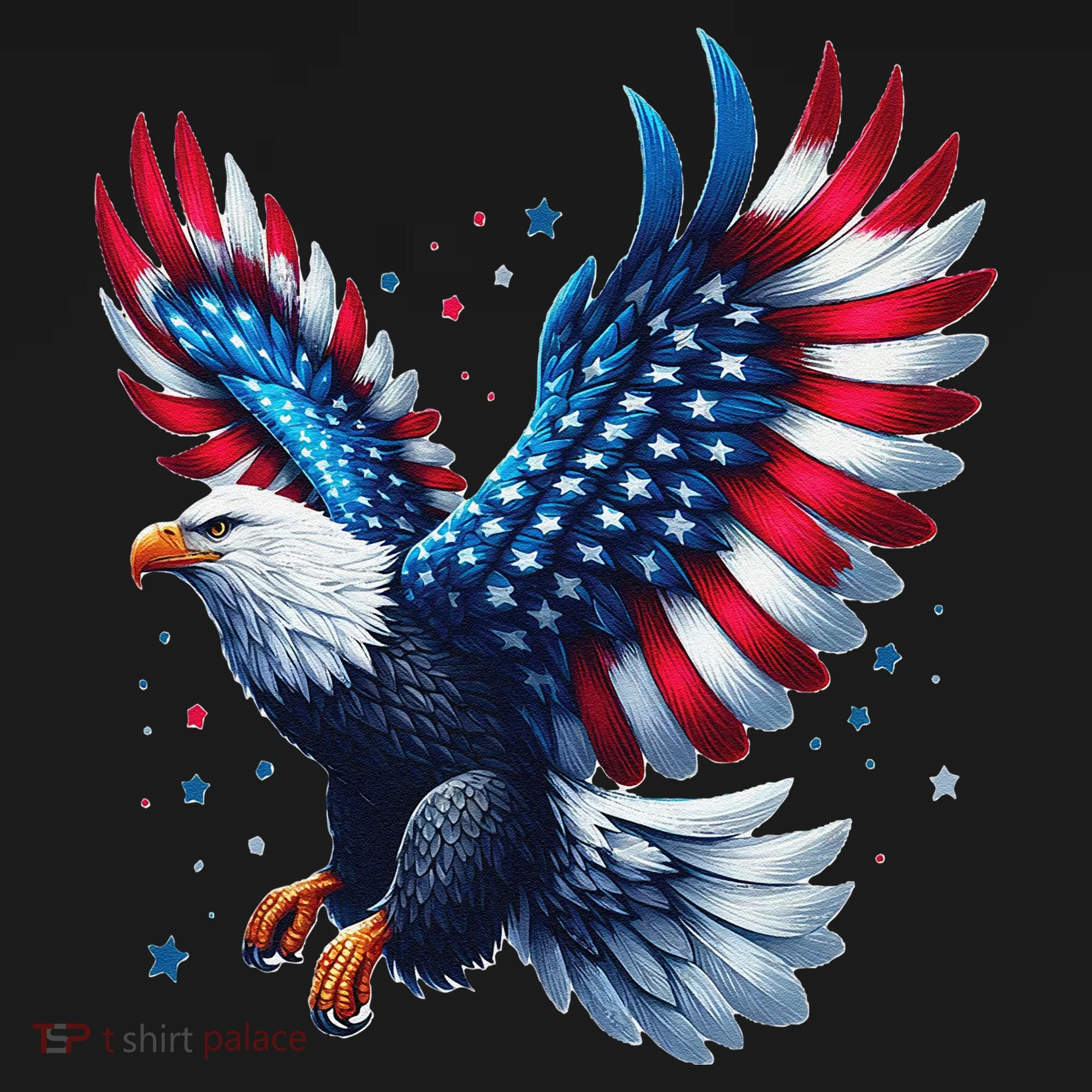American Bald Eagle Gift Doggie Tank