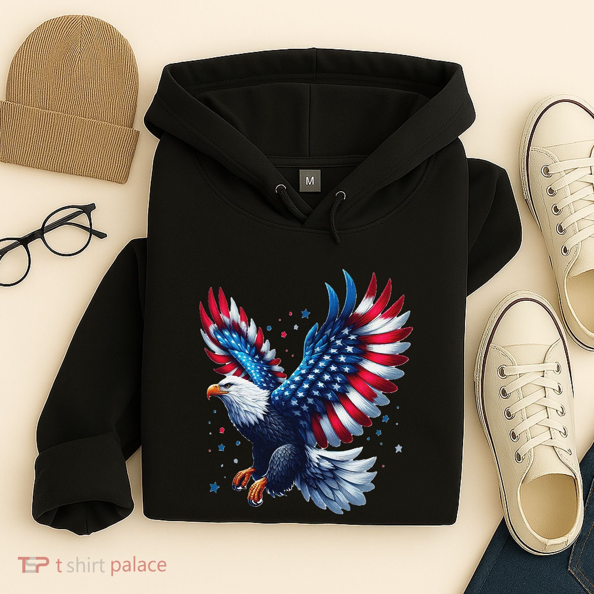 American Bald Eagle Gift Hoodie