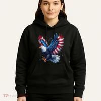 American Bald Eagle Gift Hoodie thumb 5