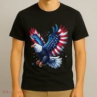 American Bald Eagle Gift T-Shirt thumb 3