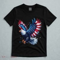 American Bald Eagle Gift T-Shirt thumb 5
