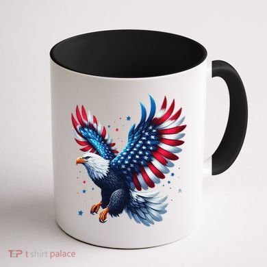 American Bald Eagle Gift Coffee Mug back