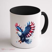 American Bald Eagle Gift Coffee Mug thumb 1