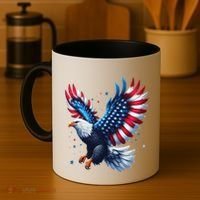 American Bald Eagle Gift Coffee Mug thumb 4