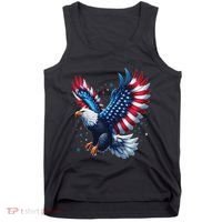 American Bald Eagle Gift Tank Top thumb 0
