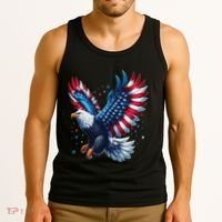 American Bald Eagle Gift Tank Top thumb 3