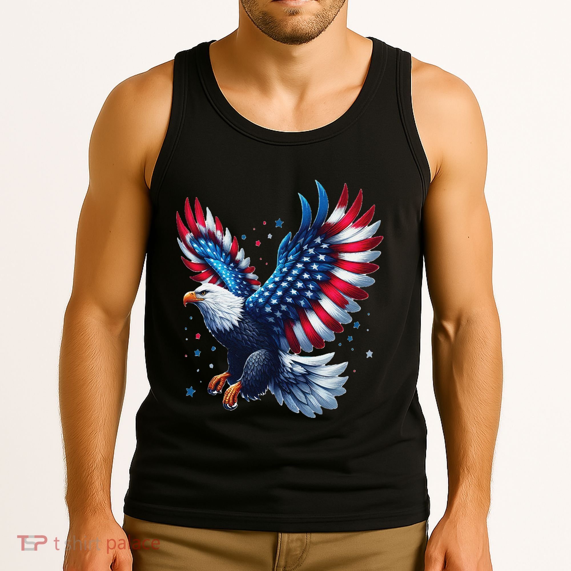 American Bald Eagle Gift Tank Top
