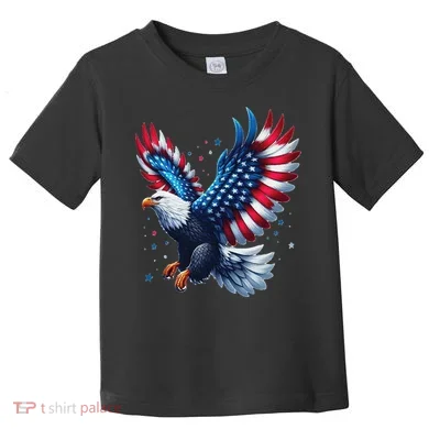 American Bald Eagle Gift Toddler T-Shirt