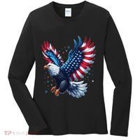 American Bald Eagle Gift Women's Long Sleeve Shirt thumb 0