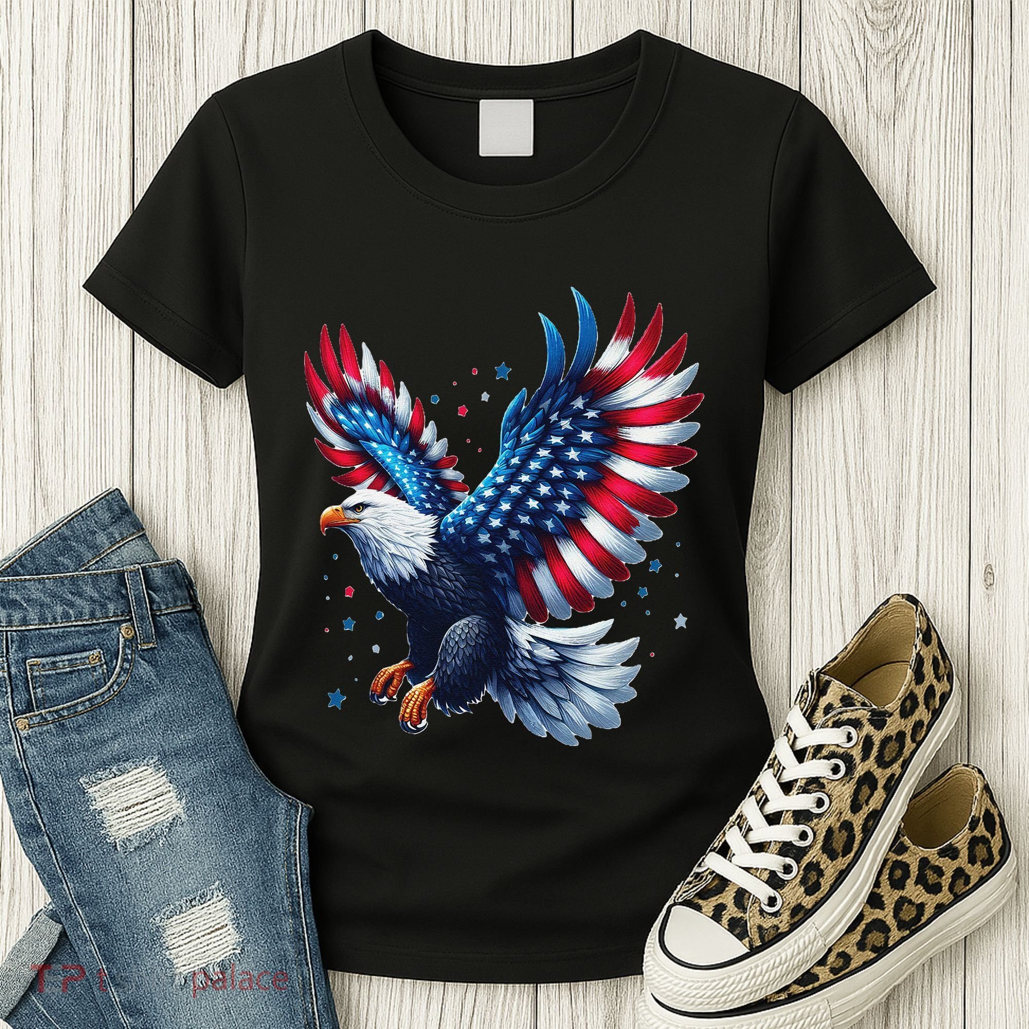 American Bald Eagle Gift Women's T-Shirt