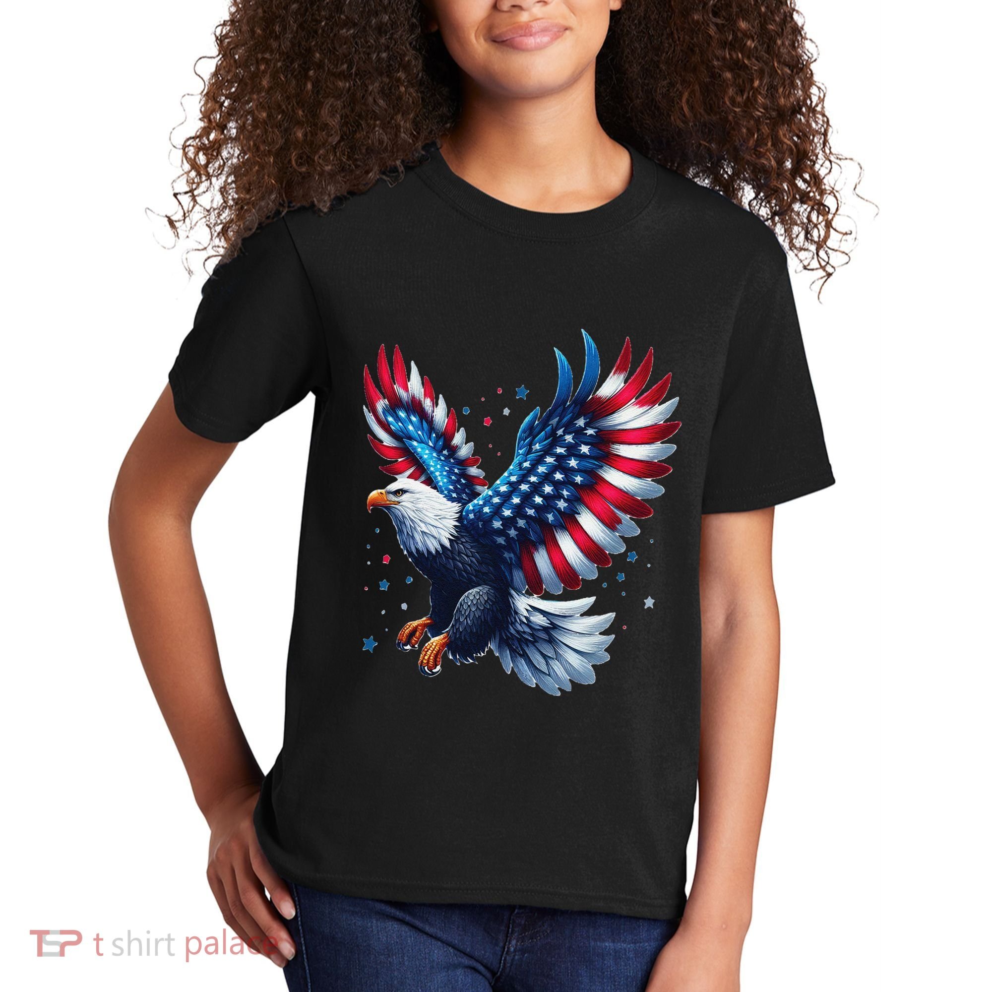 American Bald Eagle Gift Kids T-Shirt