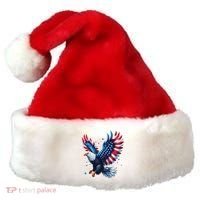 American Bald Eagle Gift Santa Hat thumb 0