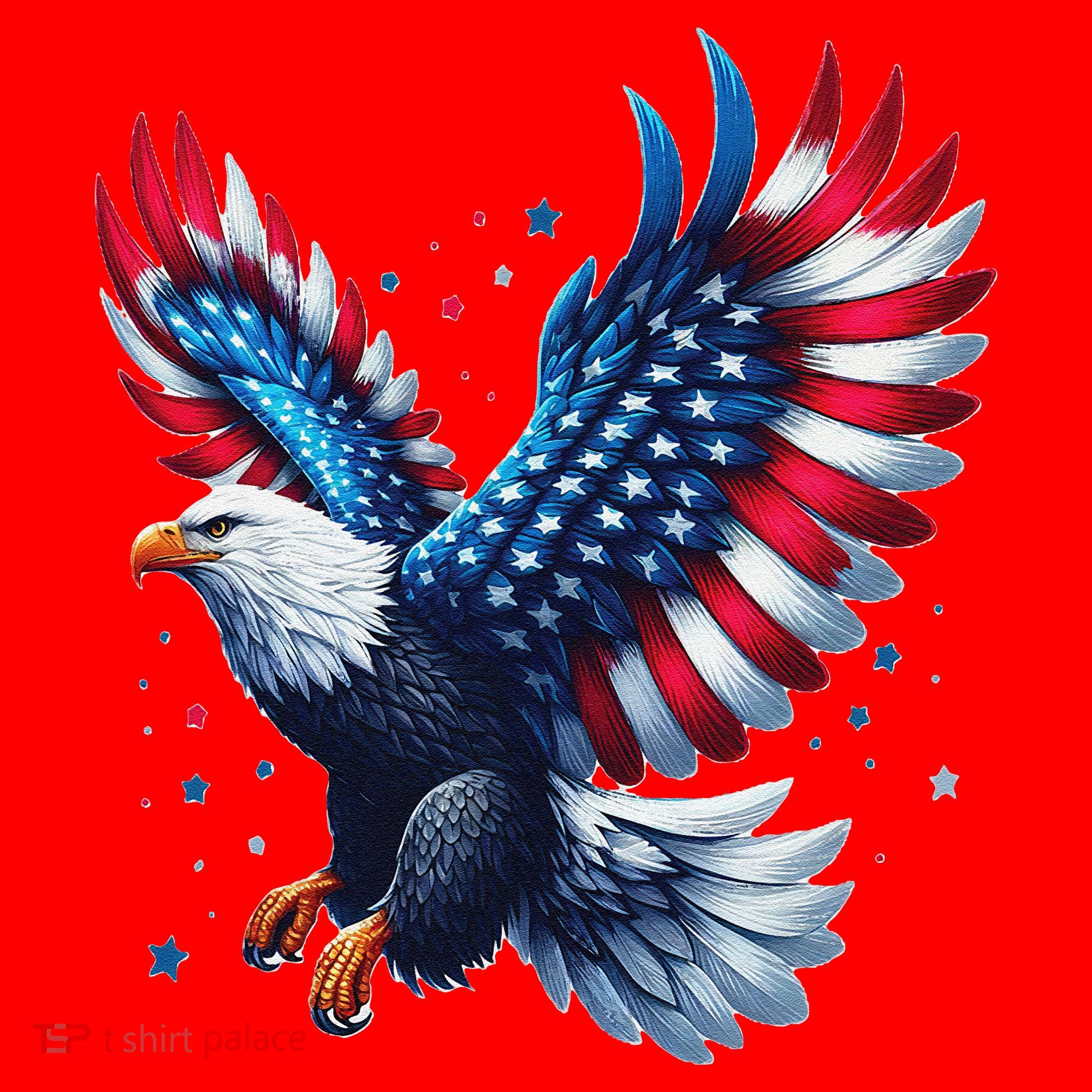 American Bald Eagle Gift Santa Hat