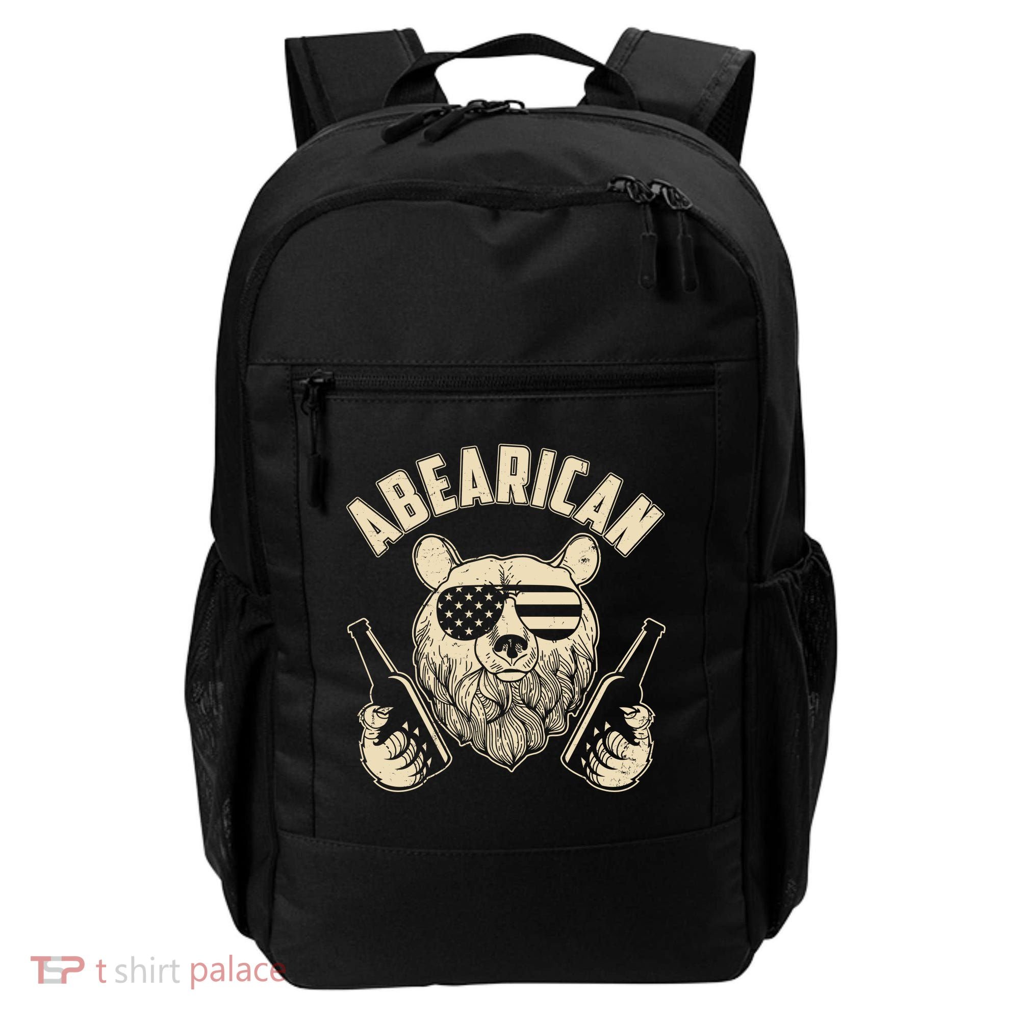 Abearican American Bear Beers Backpack