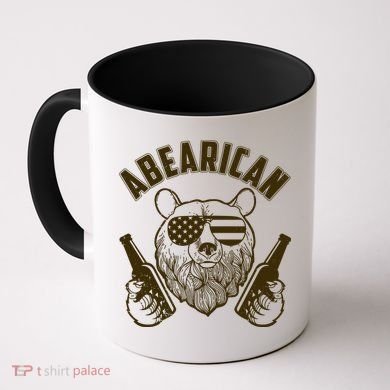 Abearican American Bear Beers Coffee Mug