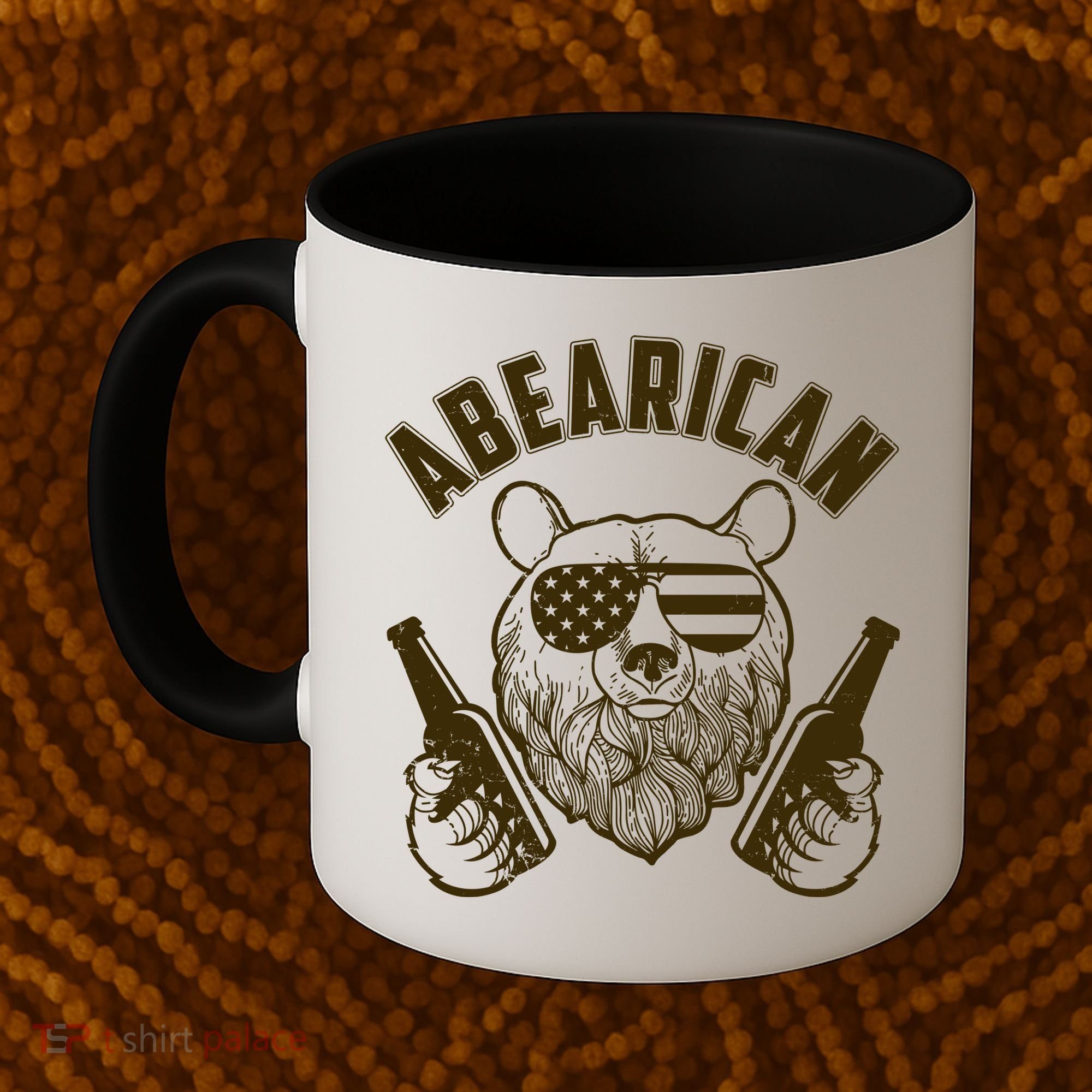 Abearican American Bear Beers Coffee Mug