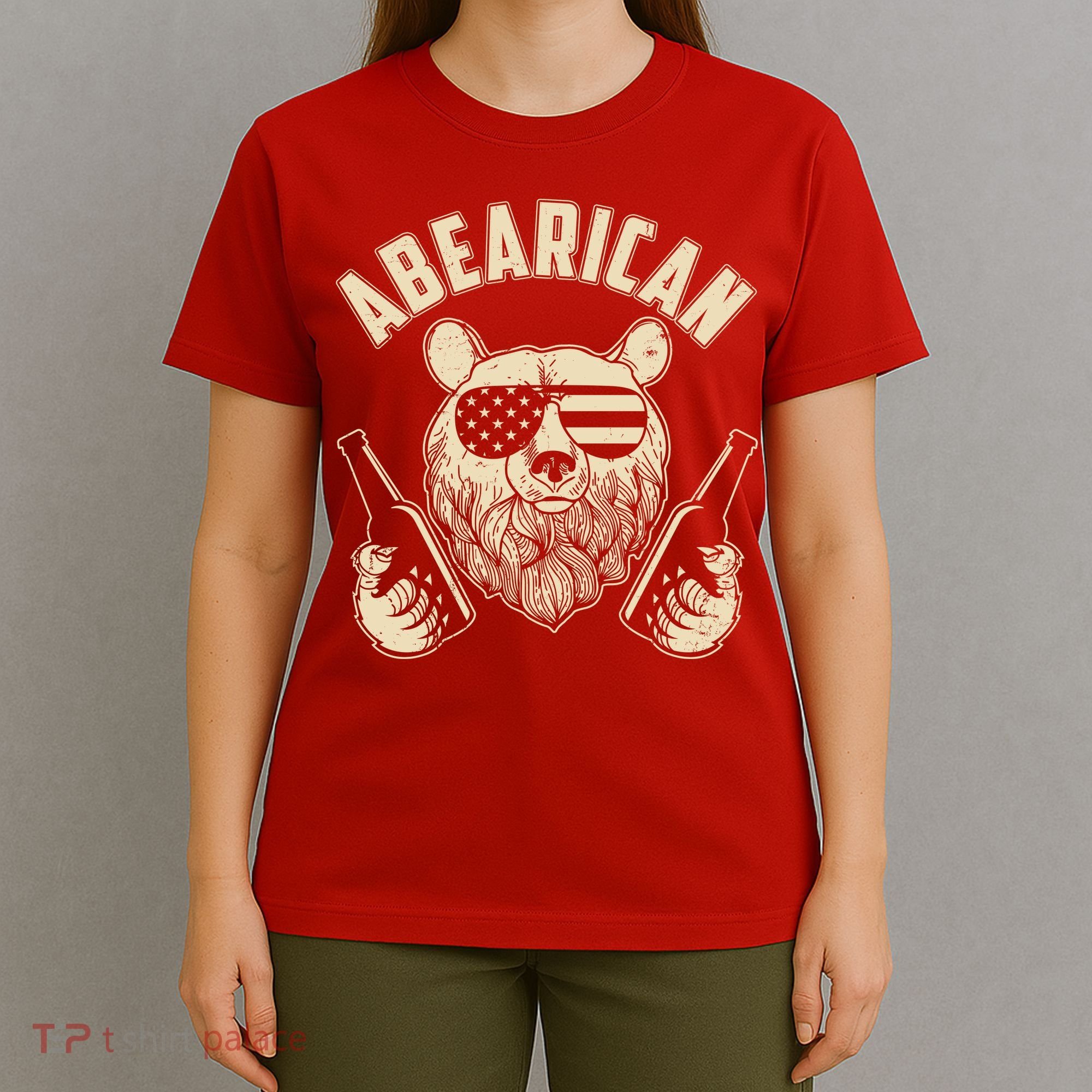 Abearican American Bear Beers T-Shirt