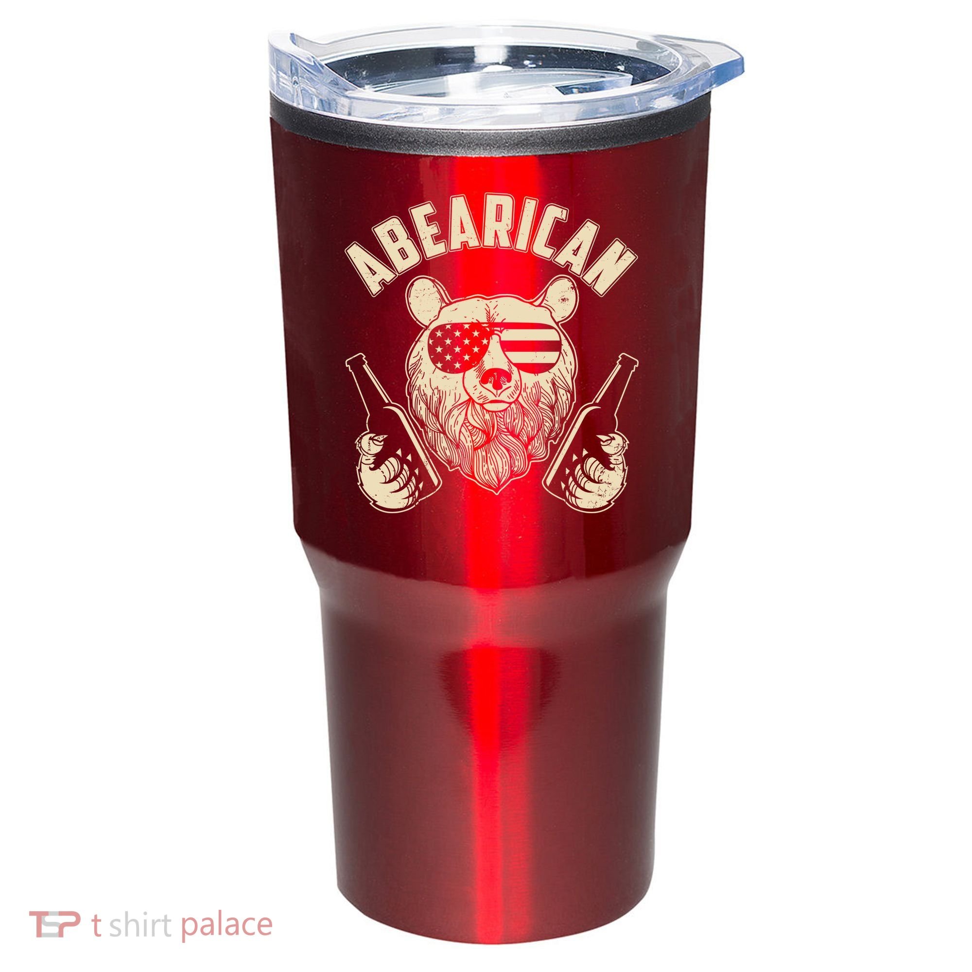 Abearican American Bear Beers Tumbler