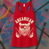 Abearican American Bear Beers Women's Tank Top thumb 3