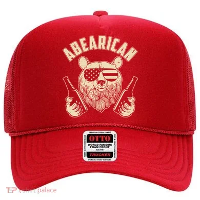 Abearican American Bear Beers Hat
