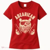 Abearican American Bear Beers Women's T-Shirt thumb 0