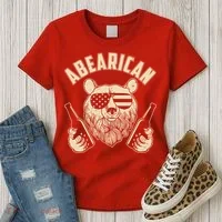 Abearican American Bear Beers Women's T-Shirt thumb 3